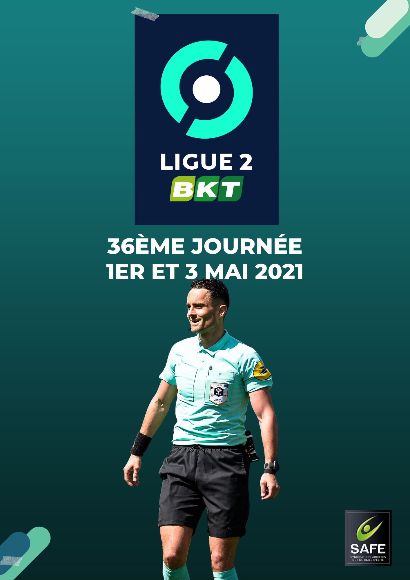 Désignations 36ème journée de Ligue 2